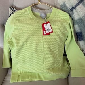 Pure collection ribbed cashmere sweater US 6